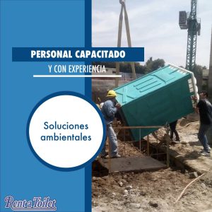 Sanitarios portatiles para construcción 